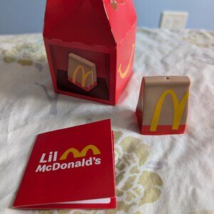 Lil McDonald's happy meal toy 2025- brown paper take out bag unopened (#1)